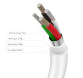 کابل تبدیل USB-C به lightning اپل طول ۱ متر اوریجینال