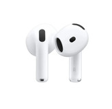 هدفون بلوتوثی اپل مدل AirPods 4 فاقد قابلیت نویز کنسلینگ، درگاه شارژ USB Type-C، شارژ بی سیم، با قابلیت اتصال به چند دستگاه، پشتیبانی از فرمان لمسی، نشانگر LED، پشتیبانی از دستیار صوتی، مقاوم در برابر آب