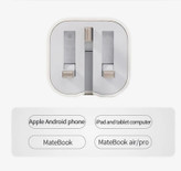 شارژر دیواری 20 وات اپل مدل 20W USB-C با درگاه USB Type-C، شارژ سریع، طراحی جمعوجور و سازگار با دستگاههای آیفون، آیپد و ایرپاد
