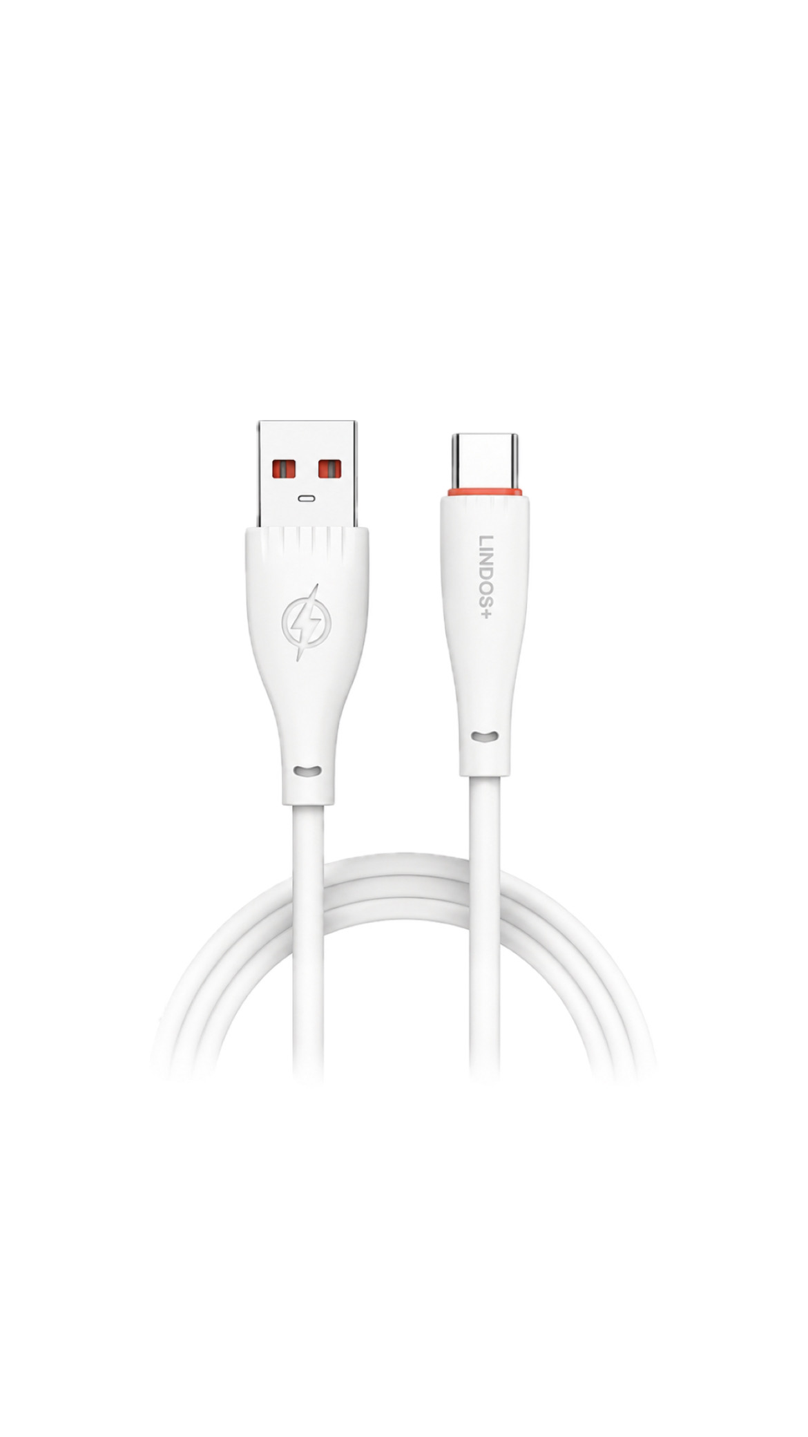 کابلUSB-C به type-C  برند Lindos+ مخصوص اندروید