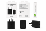 شارژر دیواری ۴۵ وات سامسونگ مدل 45W USB-C با درگاه USB Type-C، شارژ سریع، طراحی جمعوجور و سازگار با دستگاههای اندروید