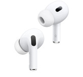 ایرپاد بلوتوثی اپل مدل AirPods Pro 2nd Generation با نویز کنسلینگ فعال (ANC)، نویز کنسلینگ میکروفون (ENC)، درگاه شارژ USB Type-C، با قابلیت شارژ بیسیم، دارای میکروفون دوگانه از نوع Beamforming، مقاومت در برابر رطوبت و عرق - سفید