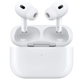 ایرپاد بلوتوثی اپل مدل AirPods Pro 2nd Generation با نویز کنسلینگ فعال (ANC)، نویز کنسلینگ میکروفون (ENC)، درگاه شارژ USB Type-C، با قابلیت شارژ بیسیم، دارای میکروفون دوگانه از نوع Beamforming، مقاومت در برابر رطوبت و عرق - سفید