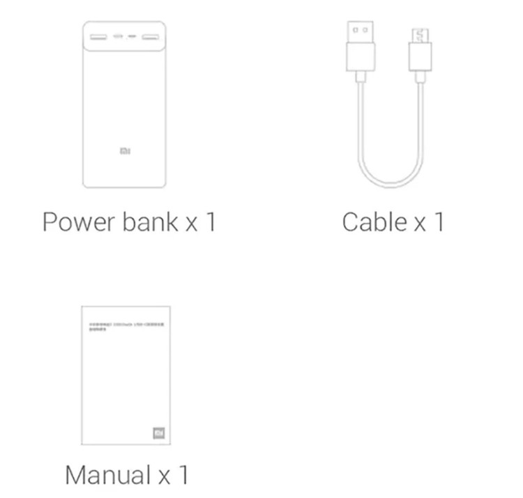 پاوربانک شیائومی مدل Mi PB3018ZM ظرفیت 30000 میلی آمپر ساعت Xiaomi Mi Power Bank 30000mAh PB3018ZM. ۵